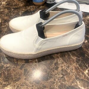 Keds Cream espadrille slip on size 9